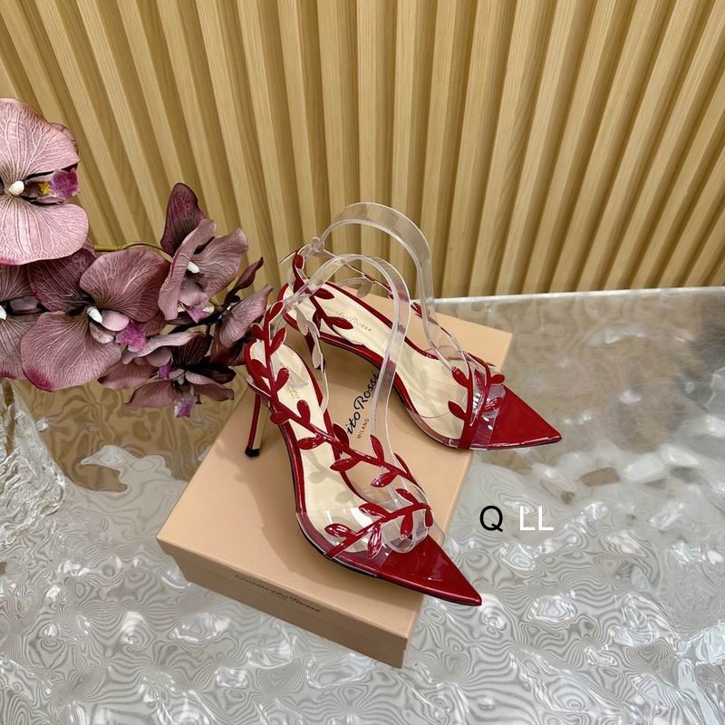 Gianvito Rossi sz35-40 10.5CM  8.5CM   5.5CM LL1201