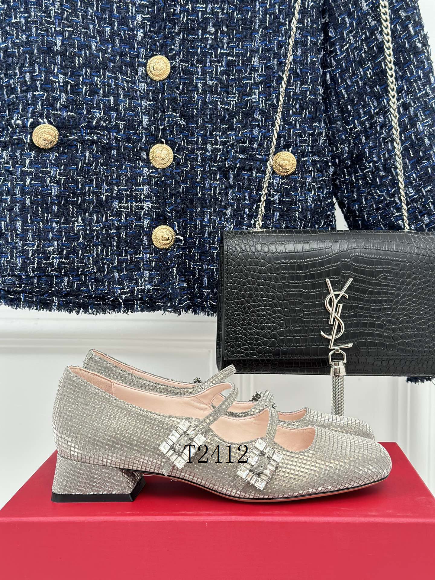 Roger Vivier sz35-40 3cm h1207