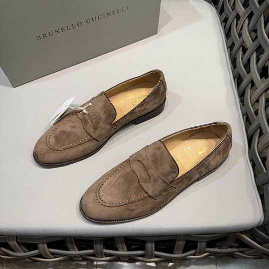 2025 Brunello Cucinelli Leather Shoes 0220