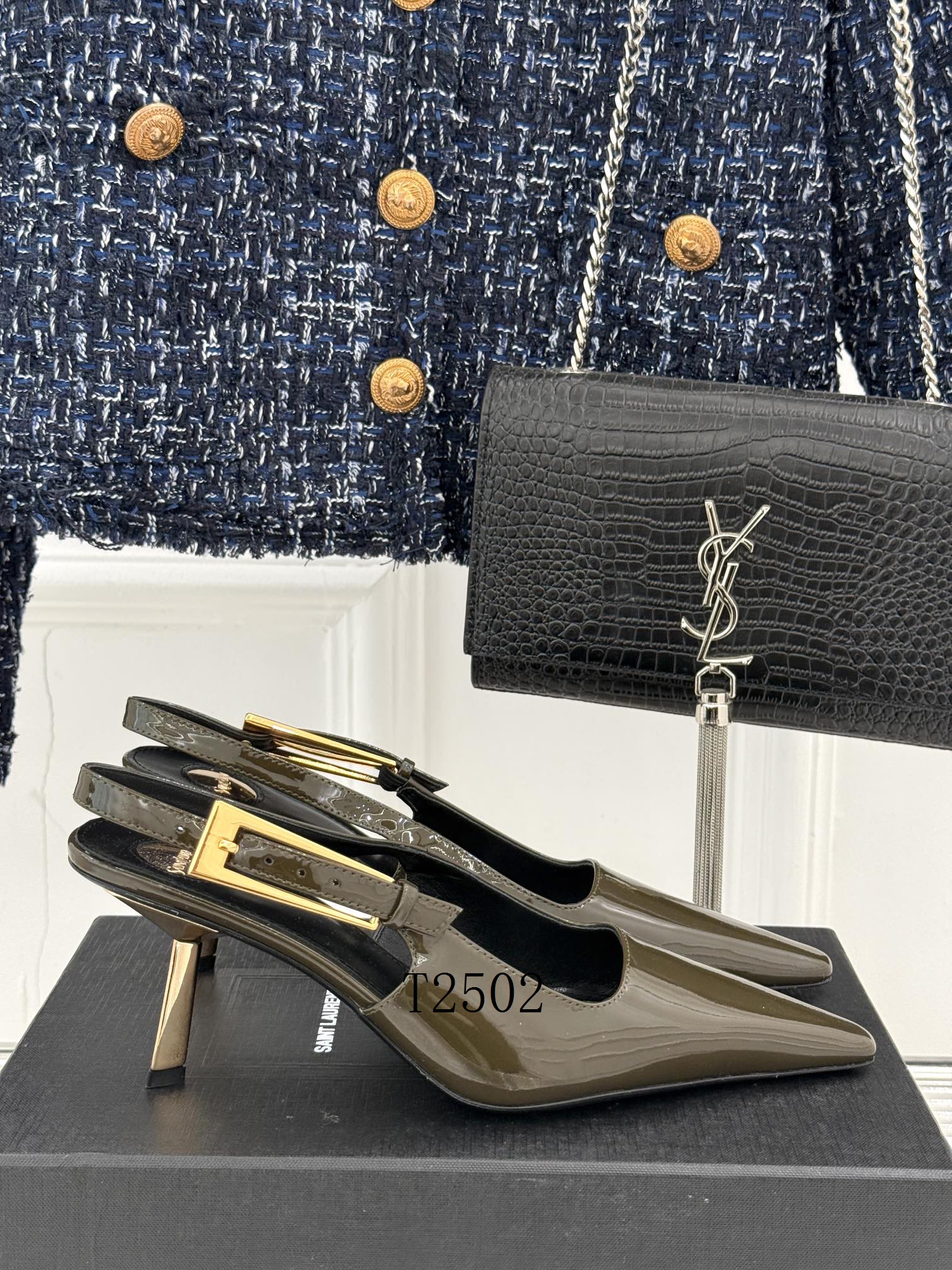 YSL sz35-41 7cm h0201