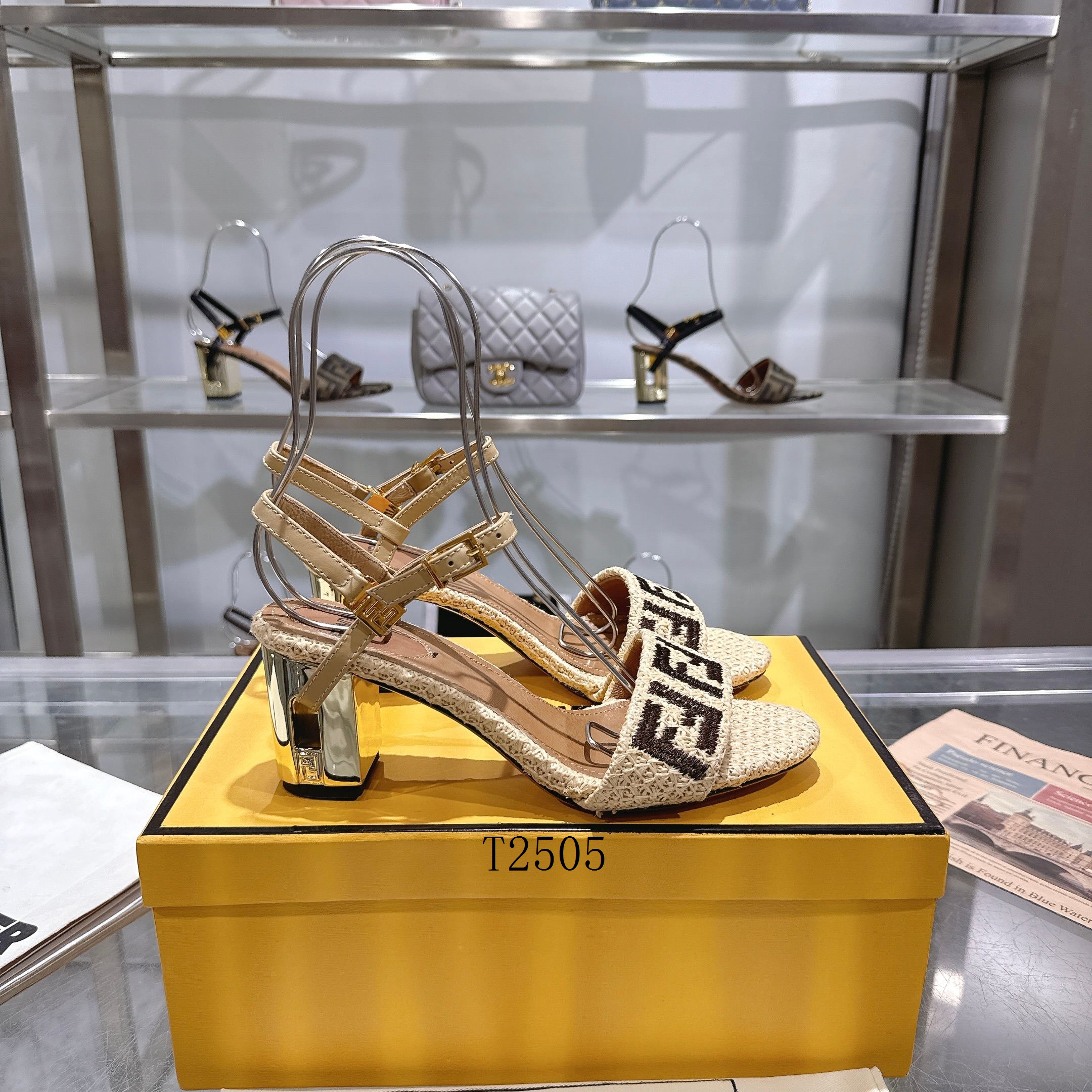 Fendi sz35-41 6.5cm h0501