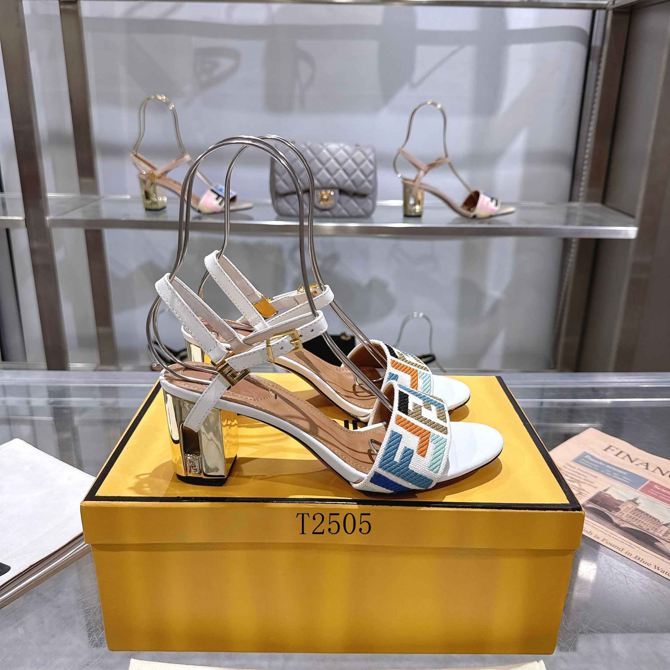 Fendi sz35-41 6.5cm h0505